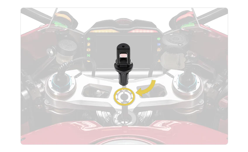 Chigee - Fork Stem Mount (Φ12~Φ29mm)