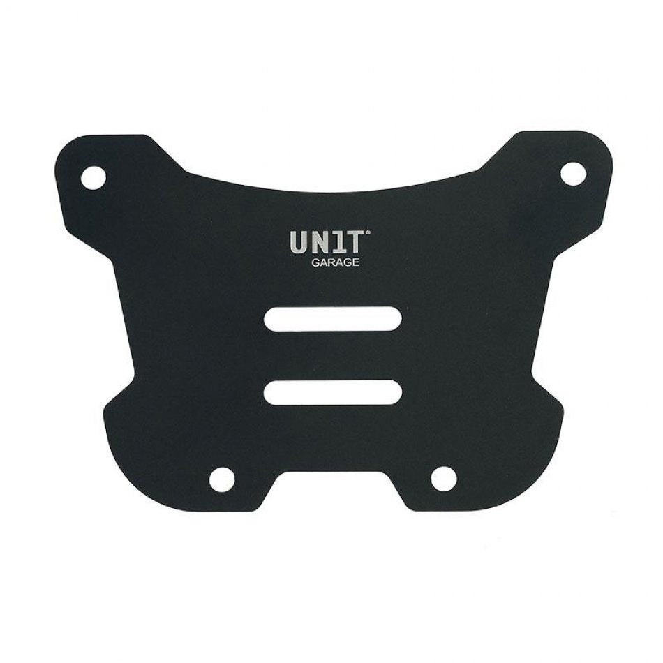 Unit Garage - BMW R12 G/S luggage rack with passenger grip + Plate