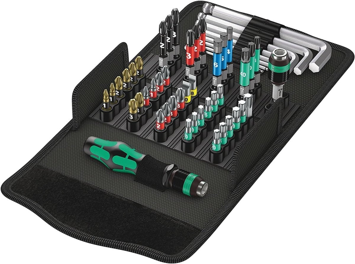Kraftform Kompakt 100 Screwdriver Bit Set, 52 Piece - MAKINA MOTO