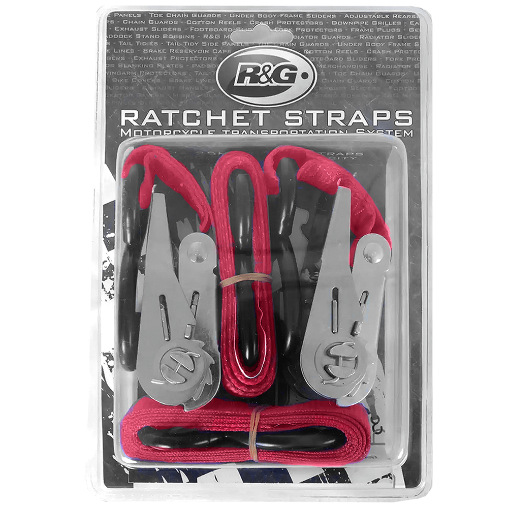 R&G Straps - Ratchet Straps - MAKINA MOTO