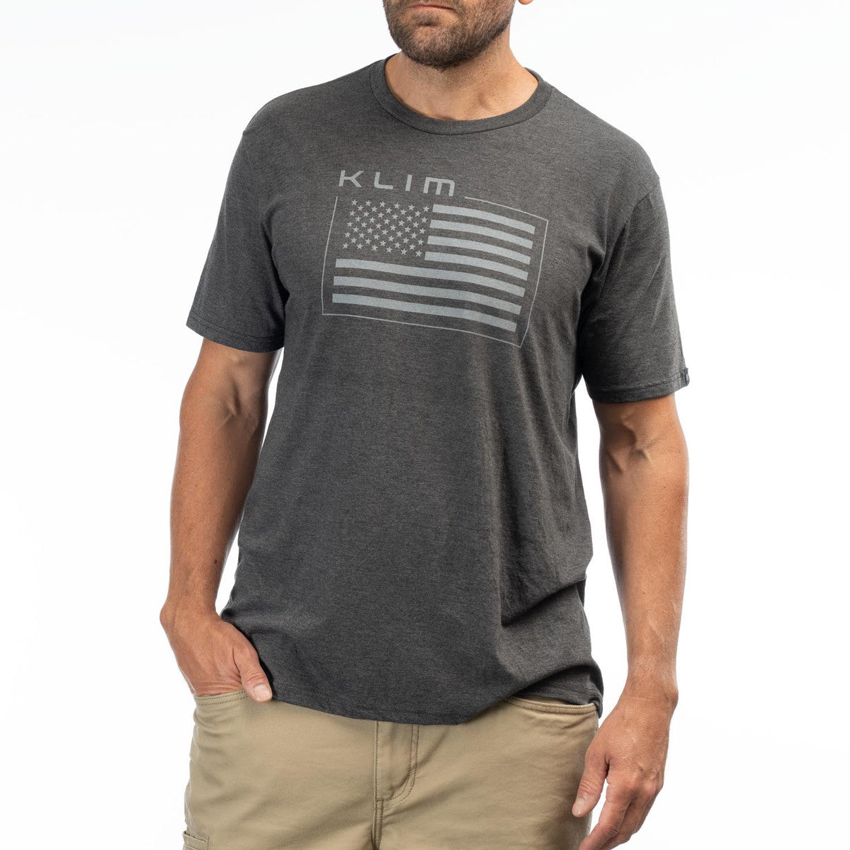 KLIM - Patriot Klim Flag Tri-blend Tee