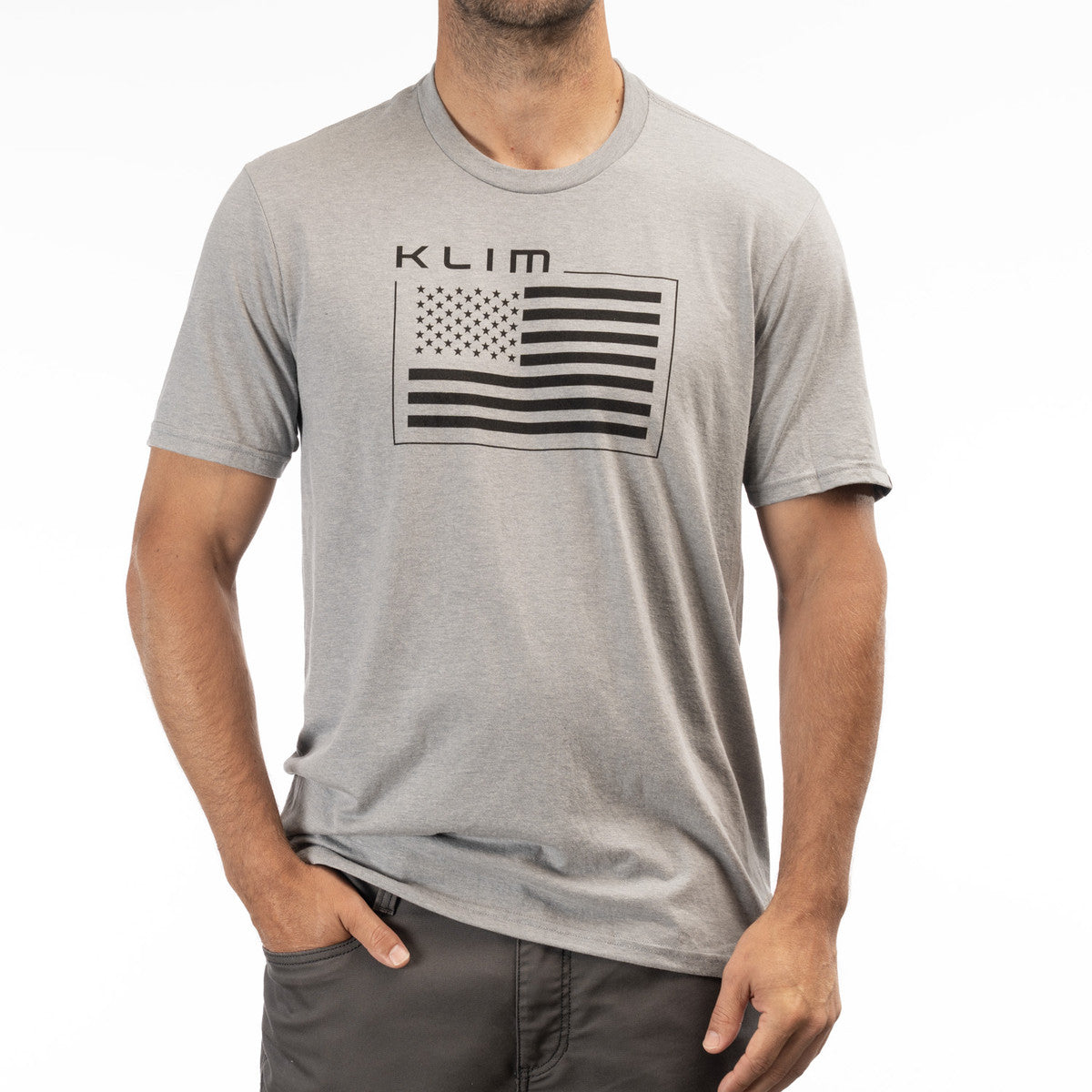 KLIM - Patriot Klim Flag Tri-blend Tee