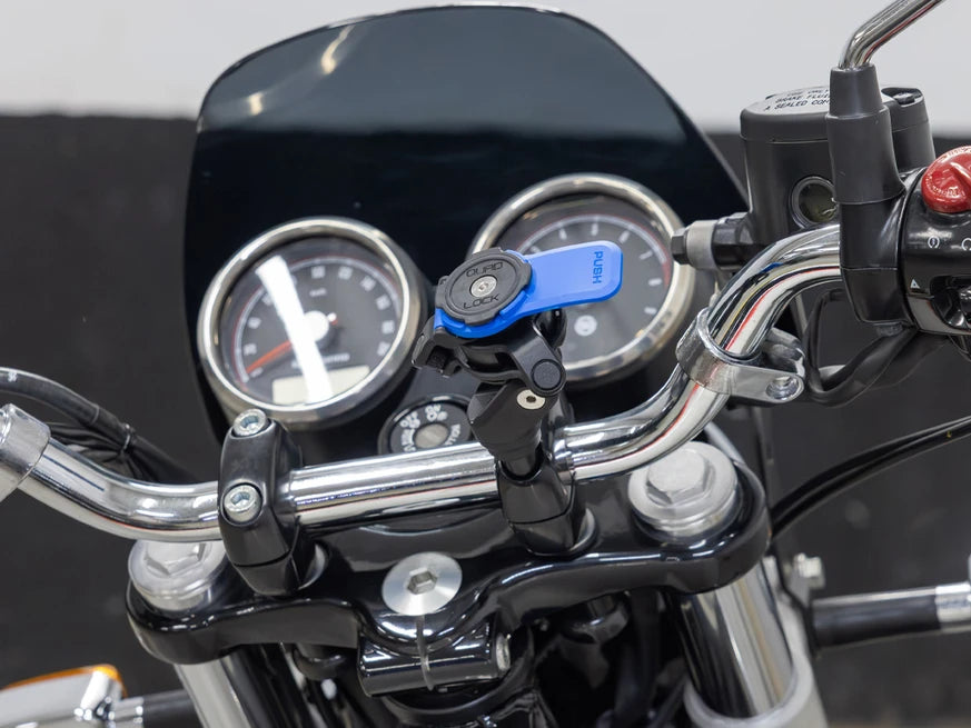 Quadlock - Motorcycle Handlebar Clamp Mount