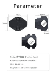 Chigee - Crossbar Mount