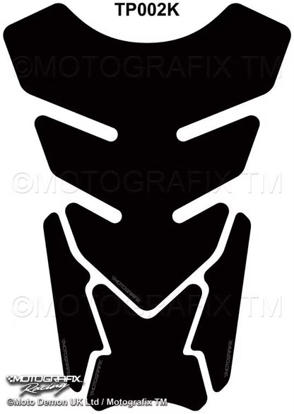 Motografix - Universal Plain Motorcycle Tank Pad Protector 3D Gel