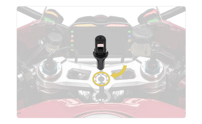 Chigee - Fork Stem Mount (Φ12~Φ29mm)