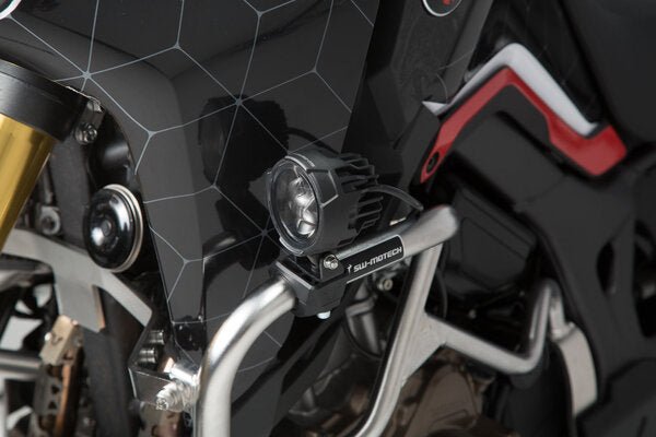 Crash bar clamps for lights - MAKINA MOTO