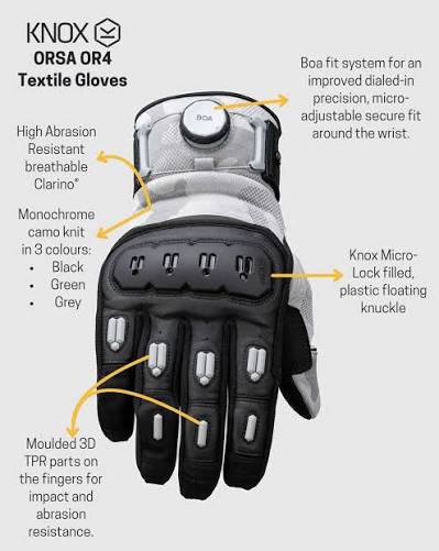 KNOX - ORSA OR4 Textile Gloves